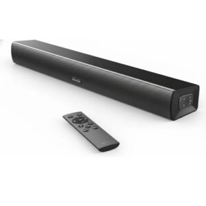 Anker Soundcore Infini Mini Soundbar, 2.0 Channel, 21-Inch, Bluetooth Audio, A3370311