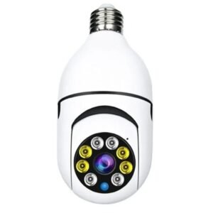 Wifi bulb rotation 360 degrees smart camera
