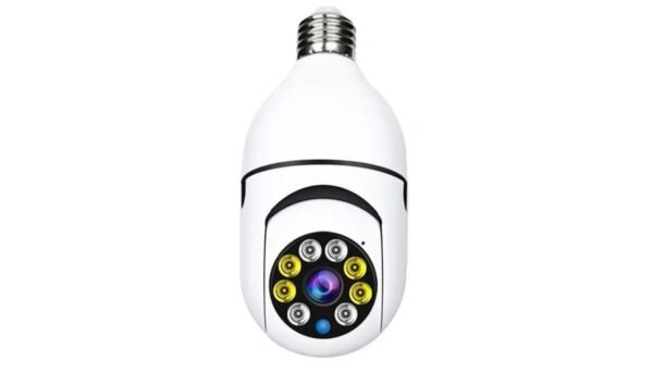 Wifi bulb rotation 360 degrees smart camera